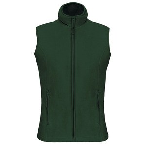 Kariban K906 - MELODIE - LADIES' MICRO FLEECE GILET Zieleń lasu