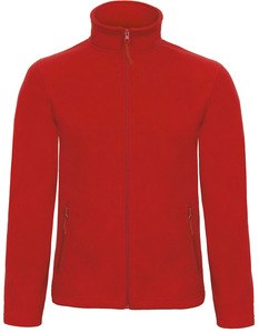 B&C CGFUI50 - ID.501 Fleece jacket Czerwony