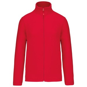 Kariban K9102 - Full zip microfleece jacket Czerwony