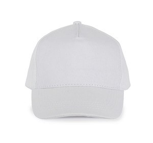 K-up KP149 - KIDS COTTON CAP - 5 PANELS Biały