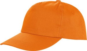 Result RC080X - HOUSTON 5-PANEL PRINTERS CAP Pomarańczowy