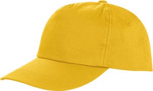 Result RC080X - HOUSTON 5-PANEL PRINTERS CAP Żółty