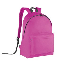 Kimood KI0130 - Classic backpack Fuksja/Ciemnoszary