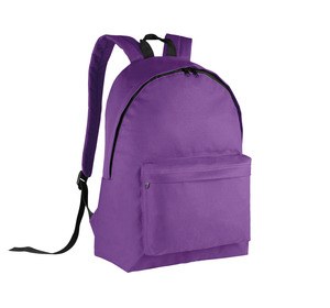 Kimood KI0130 - Classic backpack Fioletowo/czarny