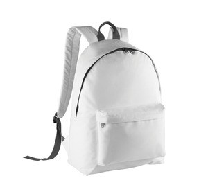 Kimood KI0130 - Classic backpack Biało/ ciemnoszary