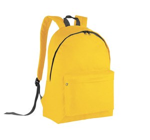 Kimood KI0131 - Classic backpack - Junior version Żółty/ ciemnoszary