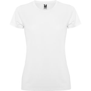 Roly CA0423 - MONTECARLO WOMAN Koszulka techniczna z krótkim rękawem Biały