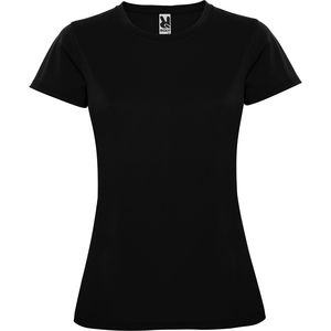 Roly CA0423 - MONTECARLO WOMAN Koszulka techniczna z krótkim rękawem Czarny
