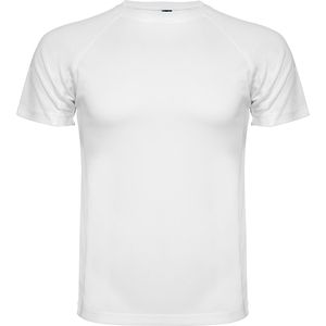 Roly CA0425 - MONTECARLO Koszulka techniczna  z krótkim Biały