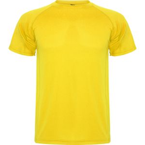 Roly CA0425 - MONTECARLO Koszulka techniczna  z krótkim Żółty