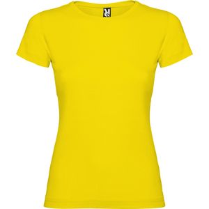 Roly CA6627 - JAMAICA Dopasowana koszulka damska Żółty