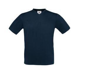 B&C BC163 - BC 163- T-shirt w serek Granatowy