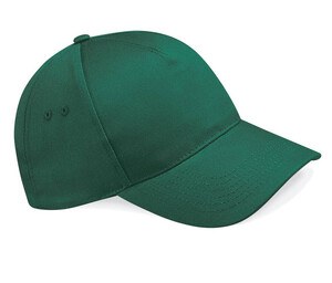 Beechfield BF015 - Ultimate 5 Panel Cap Butelkowa zieleń