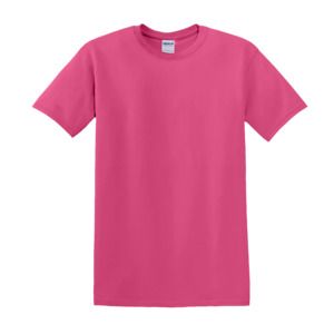 Gildan GN180 - koszulka dla dorosłych z grubej bawełny Słodki róż