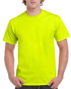 Gildan GN200 - Koszulka męska 100% bawełna Ultra-T Żółty neon 