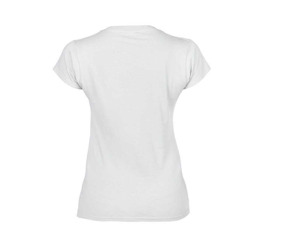 Gildan GN647 - Damska koszulka z dekoltem w szpic 100% bawełny