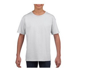 Gildan GN649 - koszulka dziecięca Softstyle Biały