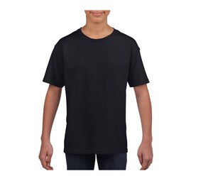 Gildan GN649 - koszulka dziecięca Softstyle Czarny