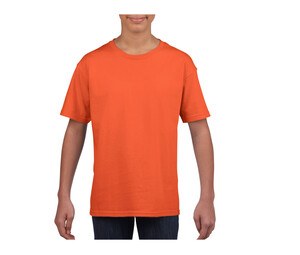 Gildan GN649 - koszulka dziecięca Softstyle Pomarańczowy