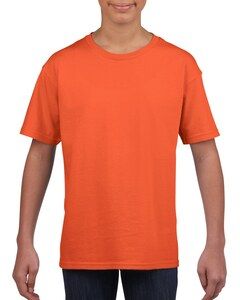 Gildan GN649 - koszulka dziecięca Softstyle Pomarańczowy