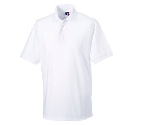 Russell JZ599 - męska koszulka polo z krótkim rękawem Biały