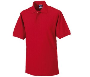 Russell JZ599 - męska koszulka polo z krótkim rękawem Klasyczna czerwień