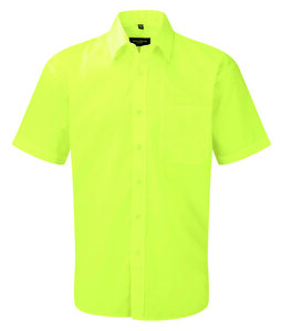 Russell Collection JZ935 - Polibawełniana wygodna koszula z krótkim rękawem