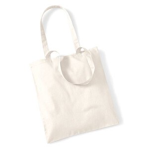 Label Serie LS42L - Duża torba na zakupy 100% bawełna Naturalny