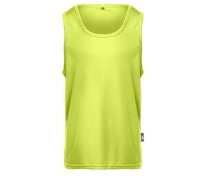 Pen Duick PK143 - Oddychający t-shirt na  siłownię Fluorescencyjny żółty