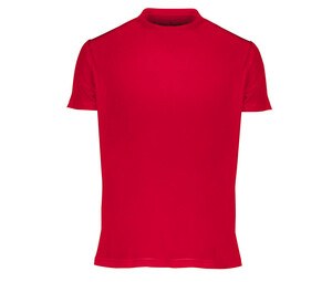 Sans Étiquette SE100 - Sportowy T-shirt bez nadruku Czerwony