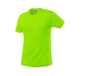 Starworld SW304 - koszulka męska Performance Fluorescencyjna zieleń