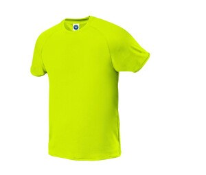 Starworld SW36N - T-shirt odparowujący pot Żółty neon 