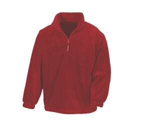 Result RS033 - Męska bluza polarowa zapinana na zamek Czerwony