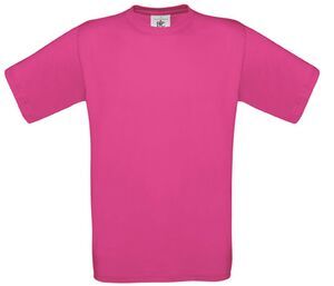 B&C BC151 - 100% bawełniana koszulka dziecięca Fuksjowy