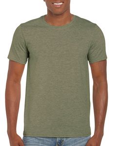 Gildan GN640 - Softstyle™ Adult Ringspun T-Shirt Militarna zieleń