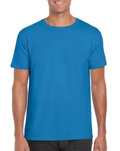 Gildan GN640 - Softstyle™ Adult Ringspun T-Shirt Tropikalny niebieski