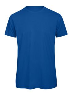 B&C BC042 - T-shirt męski z bawełny organicznej Królewski