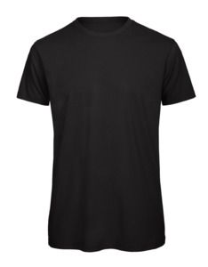 B&C BC042 - T-shirt męski z bawełny organicznej Czarny