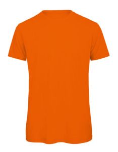 B&C BC042 - T-shirt męski z bawełny organicznej Pomarańczowy