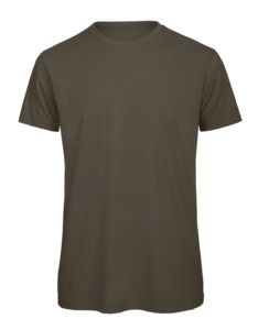 B&C BC042 - T-shirt męski z bawełny organicznej Kaki
