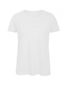 B&C BC043 - koszulka damska z bawełny organicznej Biały
