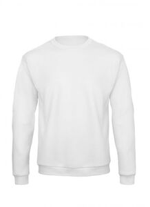 B&C ID202 - Bluza o prostym kroju Biały