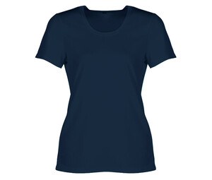 Sans Étiquette SE101 - Koszulka bez logo damska Granatowy