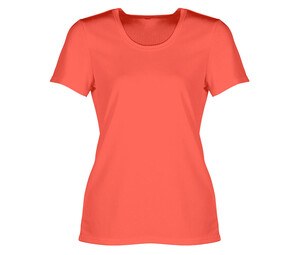 Sans Étiquette SE101 - Koszulka bez logo damska Fluorescencyjny pomarańcz