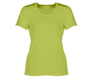 Sans Étiquette SE101 - Koszulka bez logo damska Limonkowy