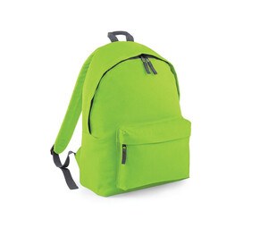 Bag Base BG125 - Nowoczesny plecak Limonka/ grafitowy