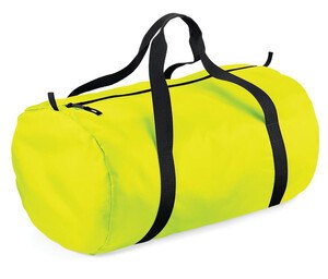 Bag Base BG150 - Torba beczkowa Fluorescencyjny żółty/ Czarny