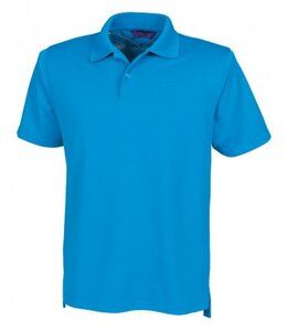 Henbury H475 - Polo Coolplus Szafirowy