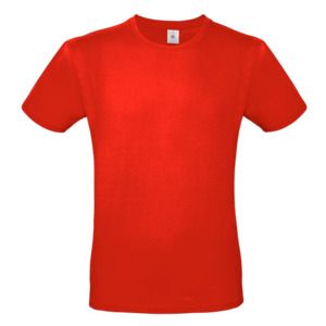 B&C BC01T - Koszulka męska 100% bawełna Czerwony
