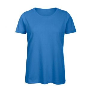 B&C BC02T - koszulka damska 100% bawełna Lazurowy